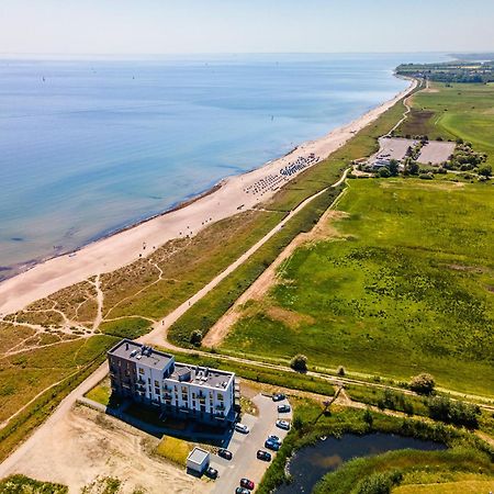 Beachterracefour- Eg, Meerblick, Terrasse, Kamin, Sauna Olpenitz Luaran gambar
