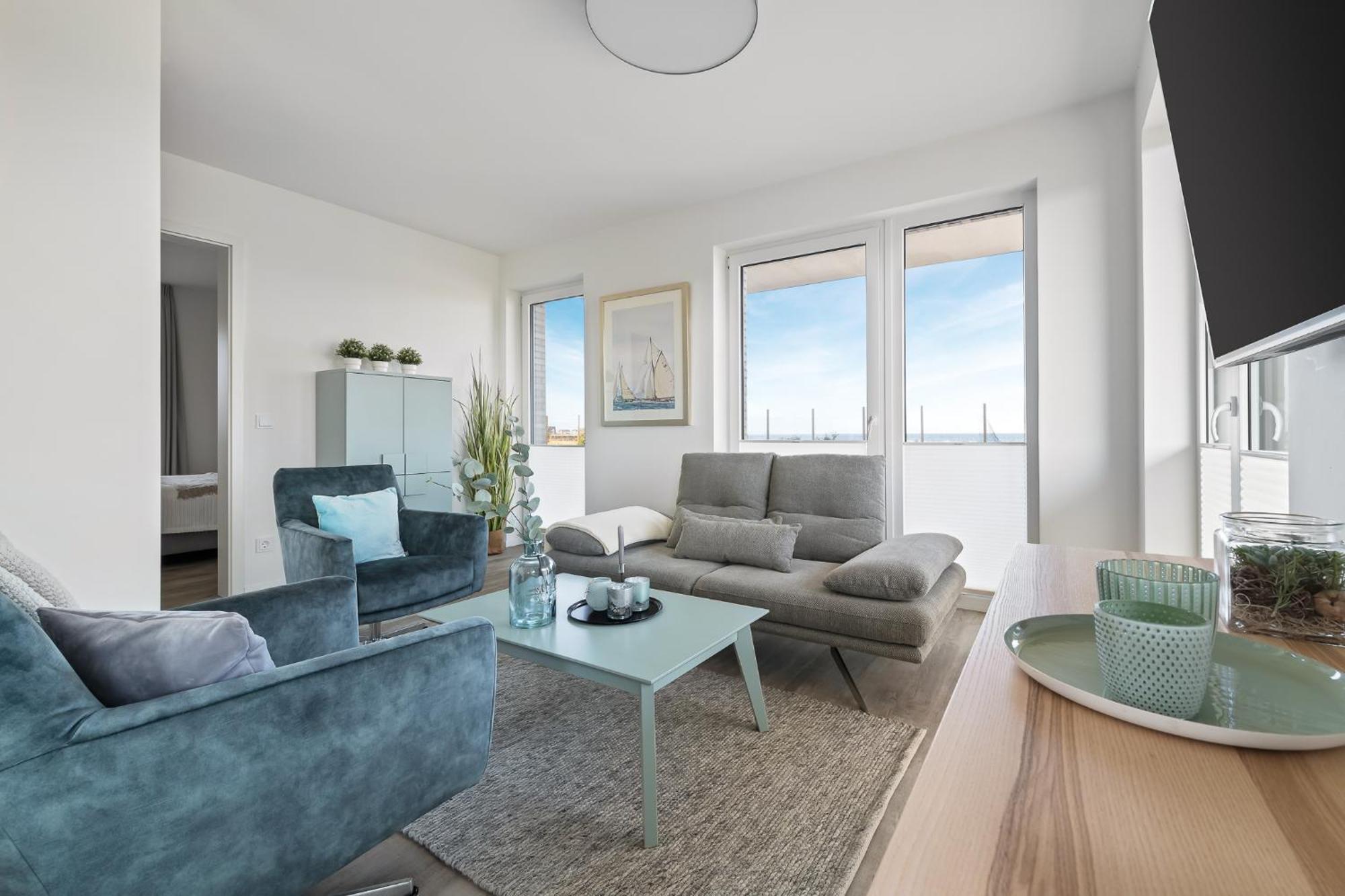 Beachterracefour- Eg, Meerblick, Terrasse, Kamin, Sauna Olpenitz Luaran gambar
