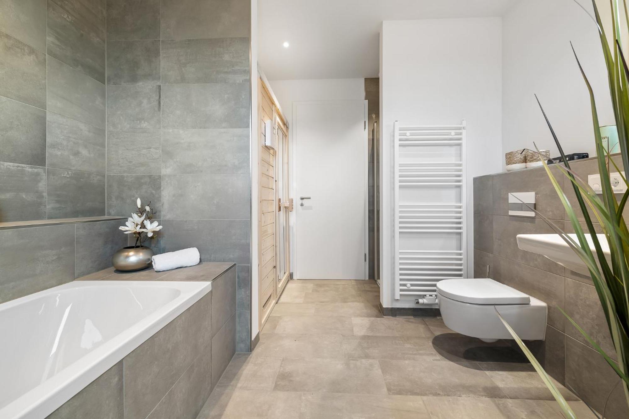 Beachterracefour- Eg, Meerblick, Terrasse, Kamin, Sauna Olpenitz Luaran gambar