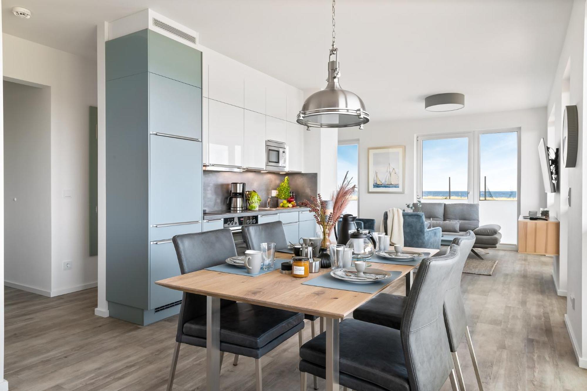 Beachterracefour- Eg, Meerblick, Terrasse, Kamin, Sauna Olpenitz Luaran gambar